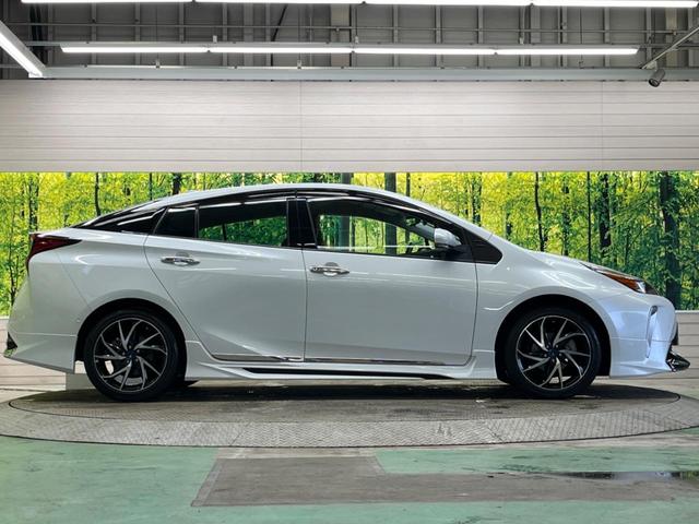 プリウス Ａツーリングセレクション　モデリスタエアロ　純正９型ナビＴＶ　パノラミックビューモニタ　セーフティセンス　ブラインドスポットモニタ　インテリジェントクリアランスソナー　モデリスタ１７インチＡＷ　パワーシート　シートヒーター（56枚目）
