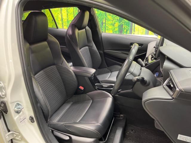 カローラツーリング ハイブリッド　ダブルバイビー　禁煙車　純正９型ナビ　バックカメラ　セーフティセンス　ブラインドスポットモニタ　シートヒーター　ステアリングヒーター　ＬＥＤデイライト　純正１７インチＡＷ　半革シート　ＡｐｐｌｅＣａｒＰｌａｙ　ＥＴＣ（9枚目）