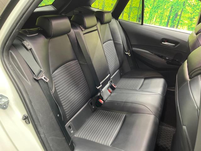 カローラツーリング ハイブリッド　ダブルバイビー　禁煙車　純正９型ナビ　バックカメラ　セーフティセンス　ブラインドスポットモニタ　シートヒーター　ステアリングヒーター　ＬＥＤデイライト　純正１７インチＡＷ　半革シート　ＡｐｐｌｅＣａｒＰｌａｙ　ＥＴＣ（10枚目）