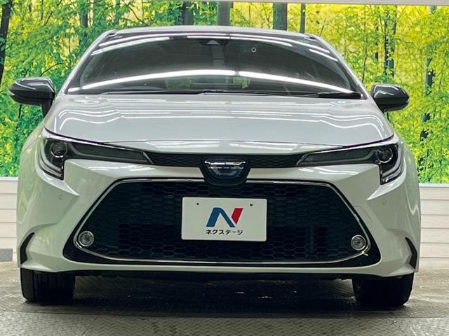 カローラツーリング ハイブリッド　ダブルバイビー　禁煙車　純正９型ナビ　バックカメラ　セーフティセンス　ブラインドスポットモニタ　シートヒーター　ステアリングヒーター　ＬＥＤデイライト　純正１７インチＡＷ　半革シート　ＡｐｐｌｅＣａｒＰｌａｙ　ＥＴＣ（14枚目）