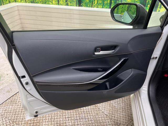 カローラツーリング ハイブリッド　ダブルバイビー　禁煙車　純正９型ナビ　バックカメラ　セーフティセンス　ブラインドスポットモニタ　シートヒーター　ステアリングヒーター　ＬＥＤデイライト　純正１７インチＡＷ　半革シート　ＡｐｐｌｅＣａｒＰｌａｙ　ＥＴＣ（46枚目）