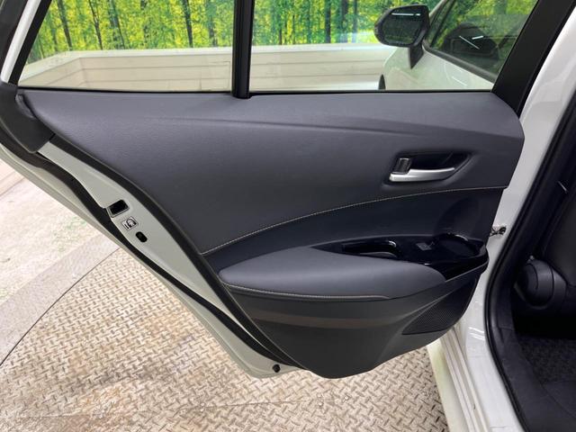 カローラツーリング ハイブリッド　ダブルバイビー　禁煙車　純正９型ナビ　バックカメラ　セーフティセンス　ブラインドスポットモニタ　シートヒーター　ステアリングヒーター　ＬＥＤデイライト　純正１７インチＡＷ　半革シート　ＡｐｐｌｅＣａｒＰｌａｙ　ＥＴＣ（47枚目）