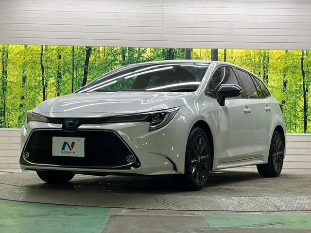 カローラツーリング ハイブリッド　ダブルバイビー　禁煙車　純正９型ナビ　バックカメラ　セーフティセンス　ブラインドスポットモニタ　シートヒーター　ステアリングヒーター　ＬＥＤデイライト　純正１７インチＡＷ　半革シート　ＡｐｐｌｅＣａｒＰｌａｙ　ＥＴＣ（49枚目）