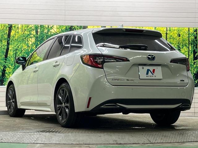 カローラツーリング ハイブリッド　ダブルバイビー　禁煙車　純正９型ナビ　バックカメラ　セーフティセンス　ブラインドスポットモニタ　シートヒーター　ステアリングヒーター　ＬＥＤデイライト　純正１７インチＡＷ　半革シート　ＡｐｐｌｅＣａｒＰｌａｙ　ＥＴＣ（50枚目）