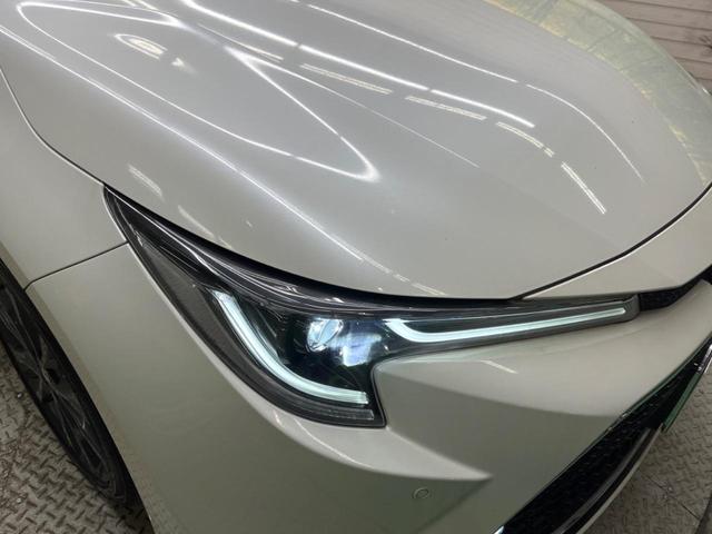 カローラツーリング ハイブリッド　ダブルバイビー　禁煙車　純正９型ナビ　バックカメラ　セーフティセンス　ブラインドスポットモニタ　シートヒーター　ステアリングヒーター　ＬＥＤデイライト　純正１７インチＡＷ　半革シート　ＡｐｐｌｅＣａｒＰｌａｙ　ＥＴＣ（53枚目）