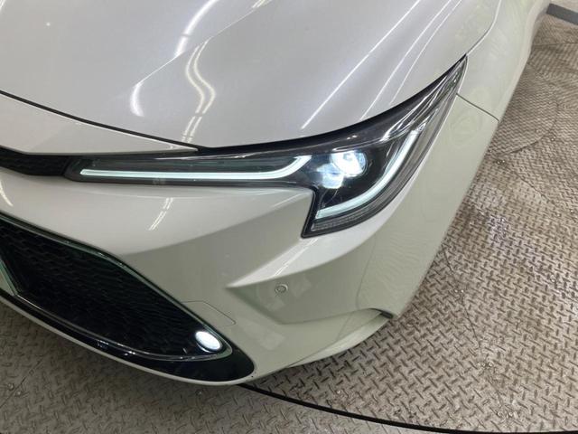 カローラツーリング ハイブリッド　ダブルバイビー　禁煙車　純正９型ナビ　バックカメラ　セーフティセンス　ブラインドスポットモニタ　シートヒーター　ステアリングヒーター　ＬＥＤデイライト　純正１７インチＡＷ　半革シート　ＡｐｐｌｅＣａｒＰｌａｙ　ＥＴＣ（54枚目）