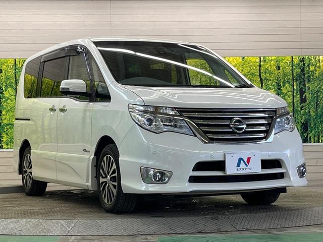 セレナ ハイウェイスター　Ｖセレ＋セーフティＩＩ　ＳＨＶ　禁煙車　純正ナビフルセグ　純正１１型後席モニター　アラウンドビューモニタ　両側電動ドア　衝突被害軽減　ＬＥＤヘッド　純正１６インチＡＷ　クルーズコントロール　後席オートエアコン　ＥＴＣ　ＤＶＤ再生（16枚目）