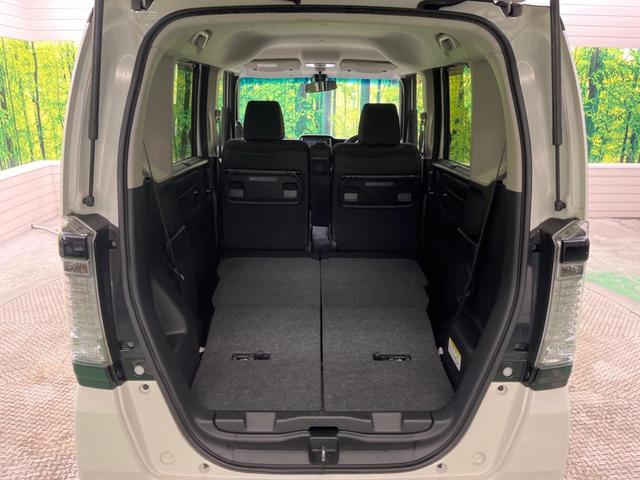 N-BOXカスタム 2トーンカラースタイル G・Lパッケージ 禁煙車 純正ナビフルセグ バックカメラ 両側電動ドア 衝突被害軽減システム ビルトインETC スマートキー HIDヘッド 純正14インチAW オートライト オートエアコン Bluetooth CD(36枚目)