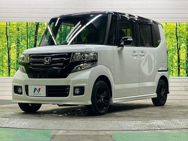 N-BOXカスタム 2トーンカラースタイル G・Lパッケージ 禁煙車 純正ナビフルセグ バックカメラ 両側電動ドア 衝突被害軽減システム ビルトインETC スマートキー HIDヘッド 純正14インチAW オートライト オートエアコン Bluetooth CD(52枚目)