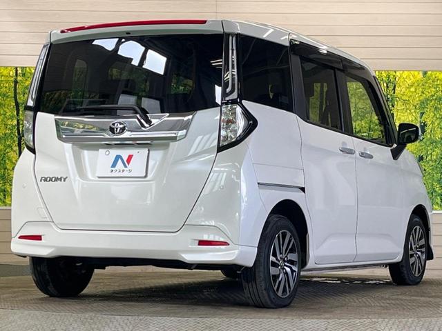 ルーミー カスタムＧ　禁煙車　スマートアシスト　アダプティブクルーズ　両側電動ドア　ＬＥＤヘッド　純正１４インチＡＷ　電動パーキングブレーキ　コーナーセンサ　オートハイビーム　オートライト　純正ＣＤオーディオ（17枚目）