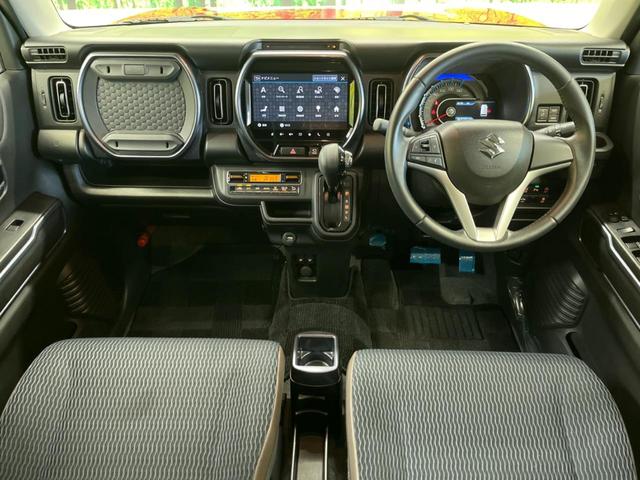 ハスラー Ｊスタイル　禁煙車　メーカー９型ナビＴＶ　全方位モニタ　セーフティサポート　ＬＥＤヘッド　純正１５インチＡＷ　ルーフレール　シートヒーター　ＡｐｐｌｅＣａｒＰｌａｙ　リアパーキングセンサ　ＤＶＤ再生（2枚目）