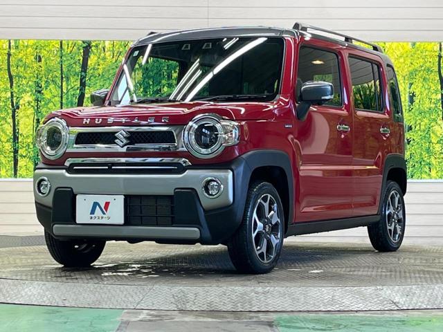 ハスラー Ｊスタイル　禁煙車　メーカー９型ナビＴＶ　全方位モニタ　セーフティサポート　ＬＥＤヘッド　純正１５インチＡＷ　ルーフレール　シートヒーター　ＡｐｐｌｅＣａｒＰｌａｙ　リアパーキングセンサ　ＤＶＤ再生（46枚目）
