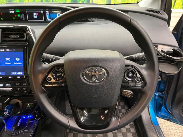 プリウス Ａツーリングセレクション　禁煙車　純正９型ナビＴＶ　バックカメラ　セーフティセンス　ブラインドスポットモニタ　インテリジェントクリアランスソナー　ヘッドアップディスプレイ　パワーシート　シートヒーター　ＥＴＣ（5枚目）