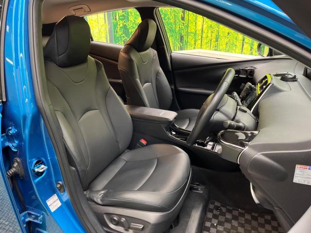 プリウス Ａツーリングセレクション　禁煙車　純正９型ナビＴＶ　バックカメラ　セーフティセンス　ブラインドスポットモニタ　インテリジェントクリアランスソナー　ヘッドアップディスプレイ　パワーシート　シートヒーター　ＥＴＣ（9枚目）