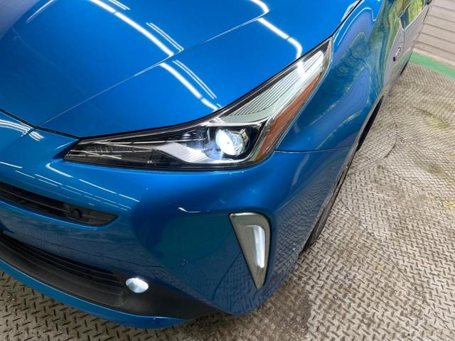 プリウス Ａツーリングセレクション　禁煙車　純正９型ナビＴＶ　バックカメラ　セーフティセンス　ブラインドスポットモニタ　インテリジェントクリアランスソナー　ヘッドアップディスプレイ　パワーシート　シートヒーター　ＥＴＣ（55枚目）