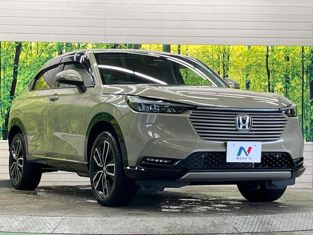 ヴェゼル ｅ：ＨＥＶ　Ｚ　禁煙車　９型ナビＴＶ　バックカメラ　ホンダセンシング　渋滞追従アダプティブクルーズ　ブラインドスポットインフォメーション　純正１８インチＡＷ　半革　シートヒーター　ハンズフリー電動バックドア　ＥＴＣ（16枚目）