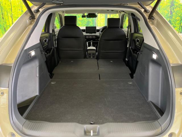 ヴェゼル ｅ：ＨＥＶ　Ｚ　禁煙車　９型ナビＴＶ　バックカメラ　ホンダセンシング　渋滞追従アダプティブクルーズ　ブラインドスポットインフォメーション　純正１８インチＡＷ　半革　シートヒーター　ハンズフリー電動バックドア　ＥＴＣ（36枚目）