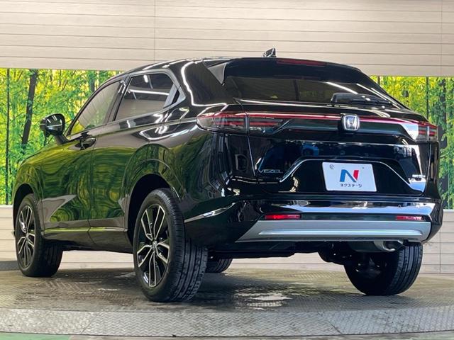 ヴェゼル ｅ：ＨＥＶ　Ｚ　禁煙車　純正８型ディスプレイ　バックカメラ　ホンダセンシング　渋滞追従アダプティブクルーズ　純正１８インチＡＷ　半革シート　シートヒーター　ハンズフリー電動バックドア　ＡｐｐｌｅＣａｒＰｌａｙ　ＥＴＣ（49枚目）
