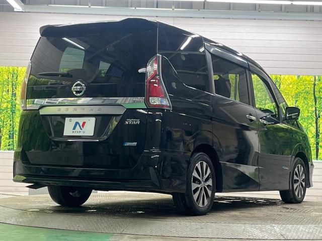 セレナ ハイウェイスター　Ｖセレクション　禁煙車　ナビフルセグ　フリップダウンモニター　アラウンドビューモニタ　プロパイロット　両側ハンズフリー電動ドア　エマージェンシーブレーキ　ＬＥＤヘッド　純正１６インチＡＷ　後席オートエアコン　ＥＴＣ（18枚目）