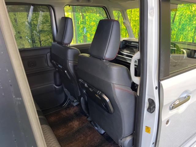 スペーシアカスタム ハイブリッドXSターボ 禁煙車 10型Androidディスプレイ 両側電動ドア セーフティサポート LEDヘッド 純正15インチAW クルーズコントロール 半革シート シートヒーター 後席サーキュレーター/サンシェード(34枚目)