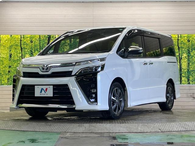 ヴォクシー ZS 煌III 禁煙車 純正9型ナビTV 純正12型後席モニター 両側電動ドア バックカメラ セーフティセンス インテリジェントクリアランスソナー クルーズコントロール 半革シート 後席オートエアコン ETC(55枚目)