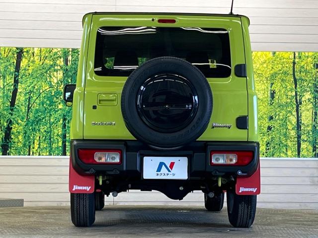 ジムニー ＸＣ　４ＷＤ　禁煙車　セーフティサポート　２トーンカラー　クルーズコントロール　ＬＥＤヘッド　シートヒーター　クリアランスソナー　スマートキー　オートマチックハイビーム　純正革巻ハンドル　純正１６インチＡＷ（15枚目）