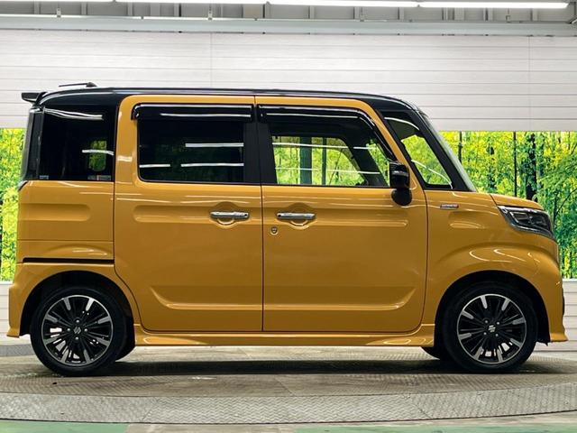 スペーシアカスタム ハイブリッドＸＳ　ブラックルーフ　禁煙車　セーフティサポート　両側電動ドア　ＬＥＤヘッド　純正１５インチＡＷ　リアパーキングセンサ　半革シート　シートヒーター　後席サーキュレーター／サンシェード　ＣＤオーディオ（48枚目）