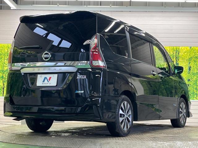 セレナ ハイウェイスター プロパイロットエディション 禁煙車 純正9型ナビTV フリップダウンモニター 両側ハンズフリー電動ドア 純正エアロ バックカメラ 電動パーキングブレーキ オートブレーキホールド 後席オートエアコン ETC ブルーレイ再生(17枚目)