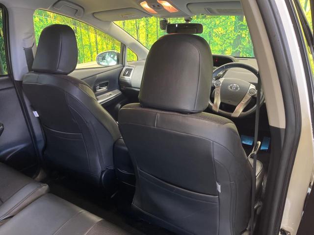 プリウスアルファ Ｓツーリングセレクション　禁煙車　純正ナビフルセグ　バックカメラ　ＬＥＤヘッド　純正１７インチＡＷ　スマートキー　オートエアコン　ＥＴＣ　Ｂｌｕｅｔｏｏｔｈ　ＬＥＤフォグ　革巻ステアリング　６スピーカー　ＤＶＤ再生（42枚目）