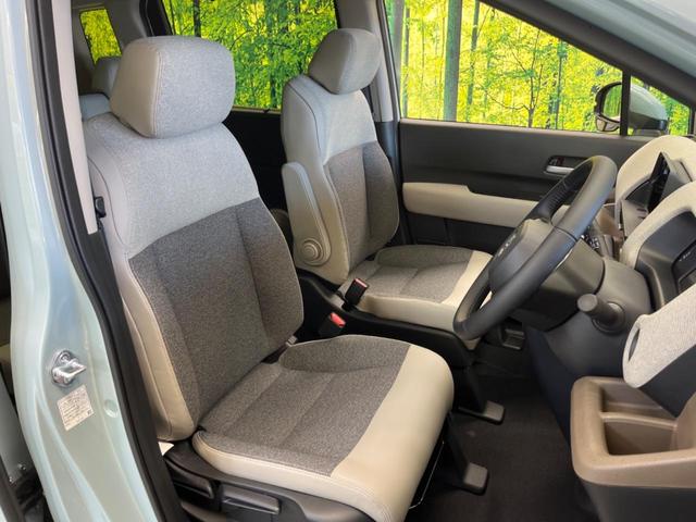 フリード エアー　ＥＸ　登録済未使用車　７人乗　ホンダセンシング　渋滞追従アダプティブクルーズ　パーキングセンサ　両側電動ドア　ＬＥＤヘッド　純正１５インチＡＷ　半革シート　シートヒーター　リアクーラー　革巻ステアリング（8枚目）