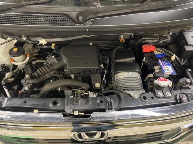 Ｎ－ＢＯＸカスタム Ｌターボ　禁煙車　８型ナビフルセグ　両側電動ドア　バックカメラ　ホンダセンシング　アダプティブクルーズ　パーキングセンサ　ＬＥＤヘッド　純正１５インチＡＷ　半革シート　シートヒーター　ＥＴＣ　Ｂｌｕｅｔｏｏｔｈ（19枚目）
