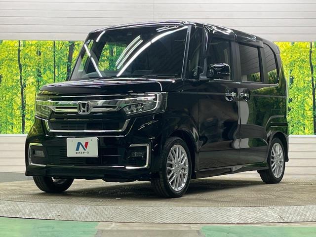 Ｎ－ＢＯＸカスタム Ｌターボ　禁煙車　８型ナビフルセグ　両側電動ドア　バックカメラ　ホンダセンシング　アダプティブクルーズ　パーキングセンサ　ＬＥＤヘッド　純正１５インチＡＷ　半革シート　シートヒーター　ＥＴＣ　Ｂｌｕｅｔｏｏｔｈ（48枚目）