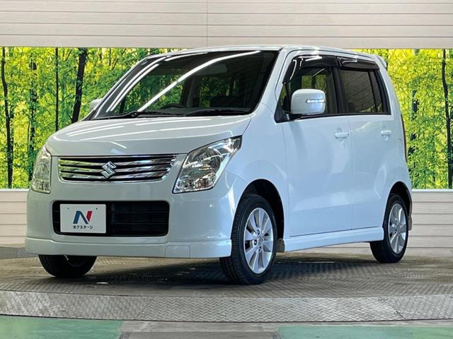 ワゴンＲ ＦＸリミテッド　ＣＶＴ　禁煙車　純正ＣＤオーディオ　純正１４インチＡＷ　スマートキー　オートエアコン　革巻ステアリング　電動格納ドアミラー　６スピーカー（37枚目）