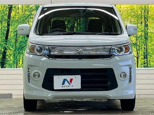 ワゴンＲスティングレー Ｔ　ターボ　禁煙車　ナビＴＶ　バックカメラ　レーダーブレーキサポート　ＨＩＤヘッド　純正１５インチＡＷ　シートヒーター　クルーズコントロール　Ｂｌｕｅｔｏｏｔｈ　革巻ステアリング　パドルシフト　ＤＶＤ再生（14枚目）