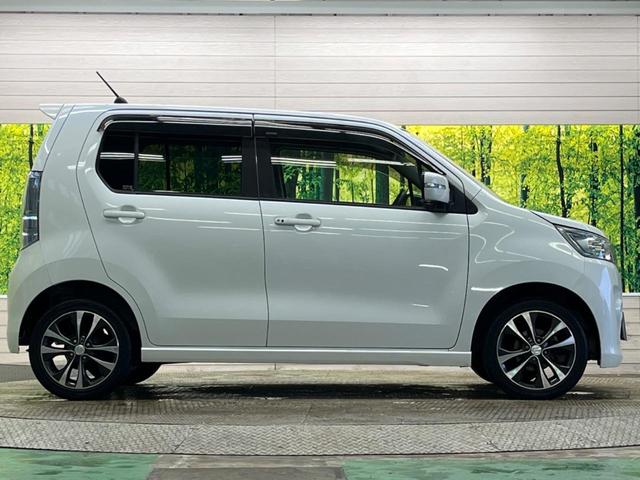 ワゴンＲスティングレー Ｔ　ターボ　禁煙車　ナビＴＶ　バックカメラ　レーダーブレーキサポート　ＨＩＤヘッド　純正１５インチＡＷ　シートヒーター　クルーズコントロール　Ｂｌｕｅｔｏｏｔｈ　革巻ステアリング　パドルシフト　ＤＶＤ再生（46枚目）