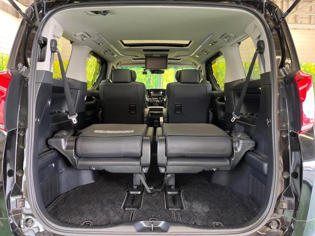 アルファード ２．５Ｓ　Ｃパッケージ　禁煙車　ツインムーンルーフ　純正９型ディスプレイＴＶ　純正１２型後席モニター　バックカメラ　トヨタセーフティセンス　ブラインドスポットモニタ　デジタルインナーミラー　両側電動ドア　電動バックドア（49枚目）