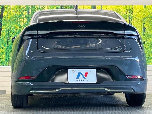プリウス Ｚ　プラグインＨＶ　モデリスタエアロ　禁煙車　純正１２．３型ディスプレイＴＶ　パノラミックビューモニタ　セーフティセンス　ブラインドスポットモニタ　デジタルインナーミラー　電動バックドア　パワーシート（15枚目）