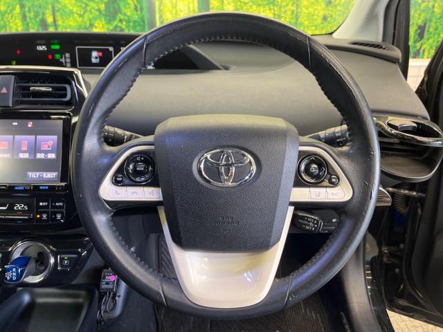 プリウス S ムーンルーフ 禁煙車 純正9型ナビTV バックカメラ ヴェルザンディ18インチAW セーフティセンス レーダークルーズ LEDヘッド LEDフォグ ETC Bluetooth 6スピーカー DVD再生(6枚目)