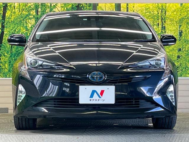 プリウス S ムーンルーフ 禁煙車 純正9型ナビTV バックカメラ ヴェルザンディ18インチAW セーフティセンス レーダークルーズ LEDヘッド LEDフォグ ETC Bluetooth 6スピーカー DVD再生(14枚目)
