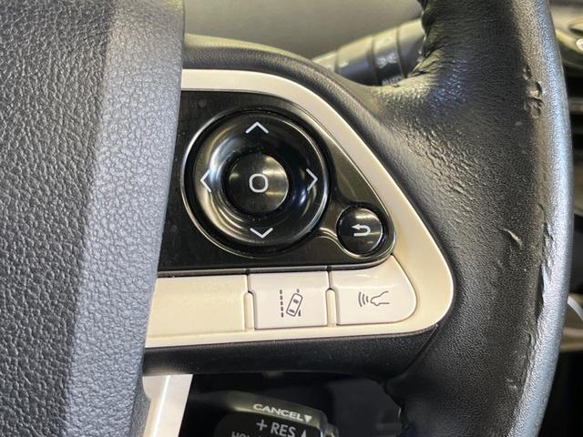 プリウス S ムーンルーフ 禁煙車 純正9型ナビTV バックカメラ ヴェルザンディ18インチAW セーフティセンス レーダークルーズ LEDヘッド LEDフォグ ETC Bluetooth 6スピーカー DVD再生(24枚目)