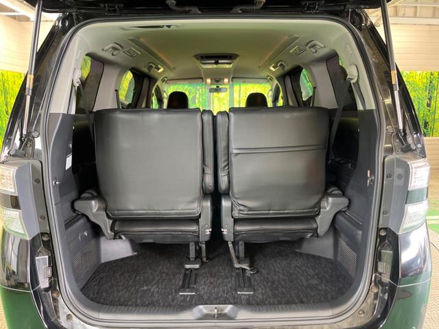 ヴェルファイア ２．４Ｚ　両側電動スライドドア　ＡＬＰＩＮＥ８型ナビ　ＡＬＰＩＮＥ後席モニター　バックカメラ　　禁煙車　コーナーセンサー　スマートキー　ＨＩＤヘッド　ビルトインＥＴＣ　純正１８インチアルミ　オートライト（30枚目）