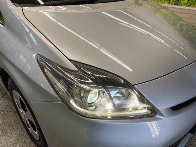 プリウス Ｓ　禁煙車　ナビフルセグ　バックカメラ　ＨＩＤヘッド　純正１５インチＡＷ　スマートキー　オートライト　オートエアコン　ＥＴＣ　６スピーカー　ステアリングリモコン　ＤＶＤ再生（12枚目）