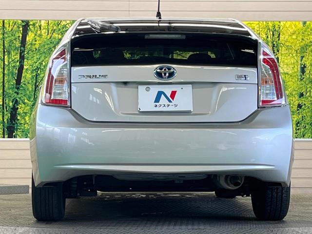 プリウス Ｓ　禁煙車　ナビフルセグ　バックカメラ　ＨＩＤヘッド　純正１５インチＡＷ　スマートキー　オートライト　オートエアコン　ＥＴＣ　６スピーカー　ステアリングリモコン　ＤＶＤ再生（15枚目）