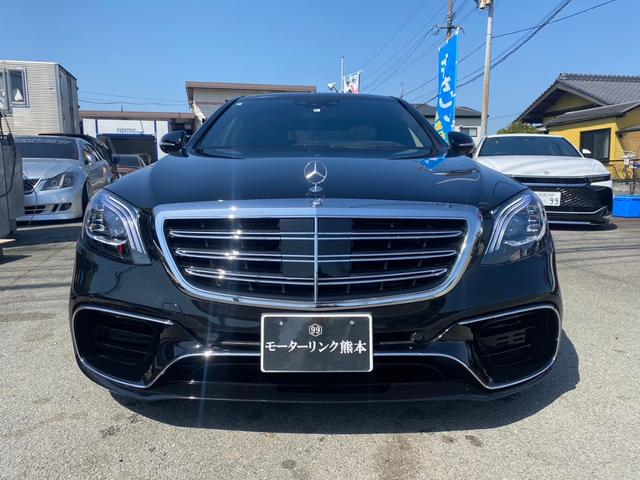 Ｓ５５０ロング　ＡＭＧライン　後期Ｓ６３仕様　エアーメクスト新品エアサス　アライメント調整済み　ロリンザー２１ＡＷ　ＡＭＧスタイル４本出しノーマルマフラー　Ｓ６３バンパー　パワートランク　ダブルサンルーフ(7枚目)