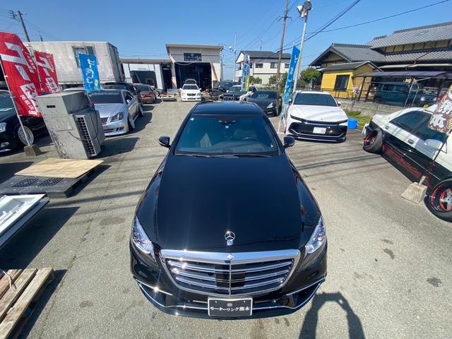 Ｓクラス Ｓ５５０ロング　ＡＭＧライン　後期Ｓ６３仕様　エアーメクスト新品エアサス　アライメント調整済み　ロリンザー２１ＡＷ　ＡＭＧスタイル４本出しノーマルマフラー　Ｓ６３バンパー　パワートランク　ダブルサンルーフ（10枚目）