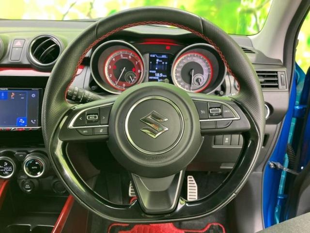 スイフトスポーツ スポーツ　新品タイヤ／純正エアロ／保証書／ディスプレイオーディオ／シートヒーター／ヘッドランプ　ＬＥＤ／Ｂｌｕｅｔｏｏｔｈ接続／ＥＴＣ／ＥＢＤ付ＡＢＳ／横滑り防止装置／ＤＶＤ／エアバッグ　運転席　フルエアロ（12枚目）