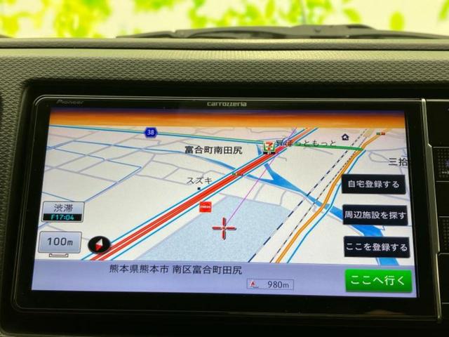 アルトワークス ヒョウジュン　新品タイヤ／社外　ＳＤナビ／ヘッドランプ　ＬＥＤ／ＥＢＤ付ＡＢＳ／横滑り防止装置／フルセグＴＶ／エアバッグ　運転席／エアバッグ　助手席／アルミホイール　社外　１６インチ／パワーウインドウ　記録簿（9枚目）