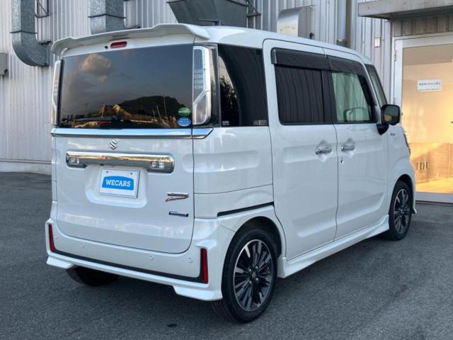 スペーシアカスタム ハイブリッドXS 保証書/純正 8インチ SDナビ/セーフティサポート(スズキ)/両側電動スライドドア/シートヒーター/全方位モニター用カメラ/シート ハーフレザー/ドライブレコーダー 社外/ヘッドランプ LED(3枚目)