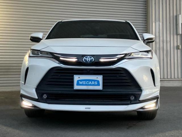 ハリアーハイブリッド Ｚレザーパッケージ　新品タイヤ／モデリスタエアロ／ＪＢＬ／保証書／ディスプレイオーディオ＋ナビ１２．３インチ／デジタルインナーミラー／トヨタセーフティセンス／シートヒーター　前席／パノラミックビューモニター　革シート（37枚目）