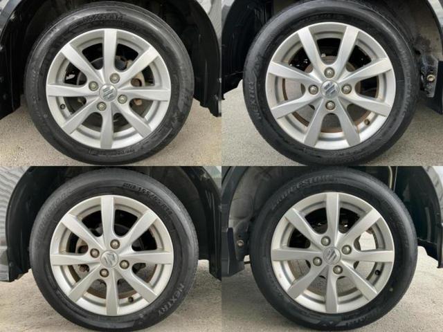 ワゴンＲ ハイブリッドＦＺ　新品タイヤ／保証書／純正　ＳＤナビ／セーフティサポート（スズキ）／シートヒーター　運転席／車線逸脱防止支援システム／ヘッドランプ　ＬＥＤ／Ｂｌｕｅｔｏｏｔｈ接続／ＥＢＤ付ＡＢＳ／横滑り防止装置　記録簿（42枚目）